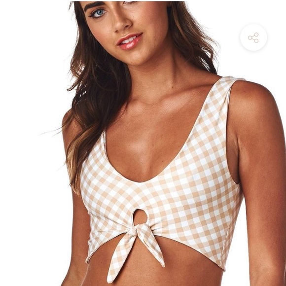 Montce Other - Montce swim Spring Gingham Kim Top
